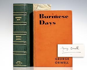Seller image for Burmese Days: A Novel by George Orwell. for sale by Raptis Rare Books