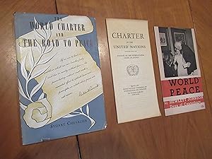 Image du vendeur pour The World Charter And The Road To Peace (With) Charter Of The United Nations Together With The Statute Of The International Court Of Justice mis en vente par Arroyo Seco Books, Pasadena, Member IOBA