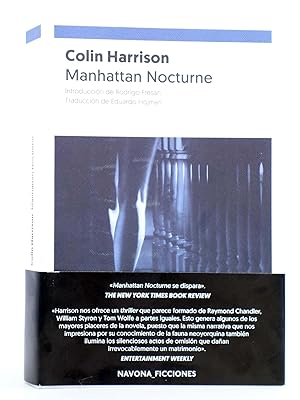 NAVONA FICCIONES. MANHATTAN NOCTURNE (Colin Harrison) Navona, 2020. OFRT