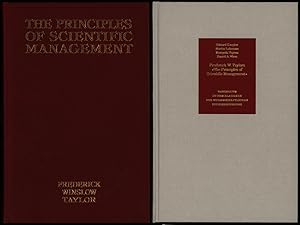 Bild des Verkufers fr The principles of scientific management. Beiliegend Kommentarband: Frederick W. Tasylors "The Principles of Scientific Management". (2 Bnde). zum Verkauf von Antiquariat Lenzen