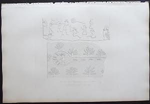 Bild des Verkufers fr One Plate from Monuments of Nineveh: From Drawings Made on the Spot zum Verkauf von Jeff Irwin Books
