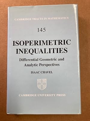 Imagen del vendedor de Isoperimetric Inequalities. Differential Geometric and Analytic Perspectives. a la venta por Plurabelle Books Ltd