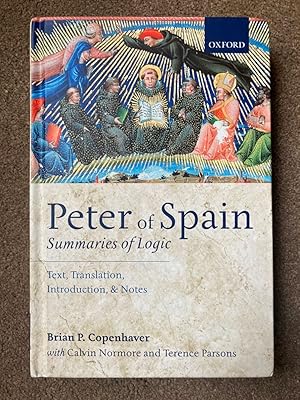 Imagen del vendedor de Peter of Spain: Summaries of Logic: Text, Translation, Introduction, and Notes a la venta por Lacey Books Ltd