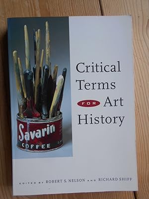 Bild des Verkufers fr Critical Terms for Art History. zum Verkauf von Antiquariat Rohde