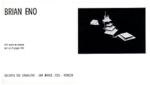 Bild des Verkufers fr Brian Eno zum Verkauf von Studio Bibliografico Marini