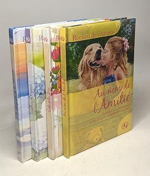 Recueil de citations - 4 volumes: A la conquête de la sérénité + Touches d'espoir + Ode à la joie...