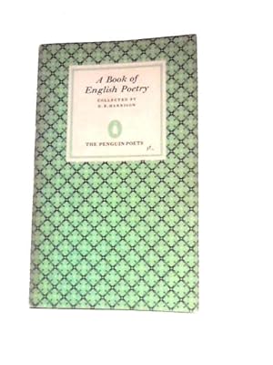 Bild des Verkufers fr A Book of English Poetry *Chaucer to Rossetti* zum Verkauf von World of Rare Books