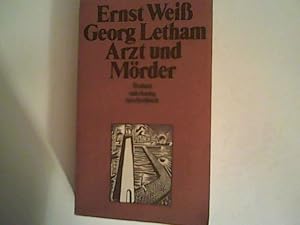 Bild des Verkufers fr Gesammelte Werke in 16 Bnden: Band 10: Georg Letham. Arzt und Mrder zum Verkauf von ANTIQUARIAT FRDEBUCH Inh.Michael Simon