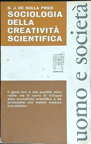 Seller image for Sociologia della creativita' scientifica for sale by Librodifaccia