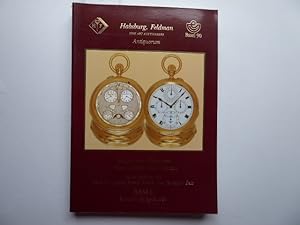 Bild des Verkufers fr Important Collector's Watches, Wristwatches and Clocks to be held at the 18th European Watch, Clock and Jewellry Fair zum Verkauf von Antiquariat Heinzelmnnchen