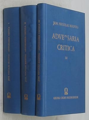 Adversaria Critica ad Scriptores Graecos et Latinos (Three Volume Set) [1967 Edition]