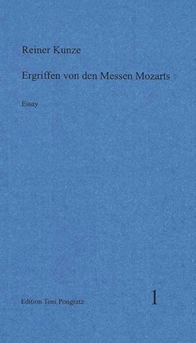 Image du vendeur pour Ergriffen von den Messen Mozarts. mis en vente par ANTIQUARIAT MATTHIAS LOIDL