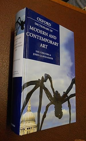 Seller image for A Dictionary of Modern and Contemporary Art for sale by Chapter House Books (Member of the PBFA)