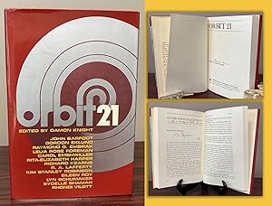 ORBIT 21. An Anthology of New Science Fiction Stories. Signed by Damon Knight and Kim Stanley Rob...