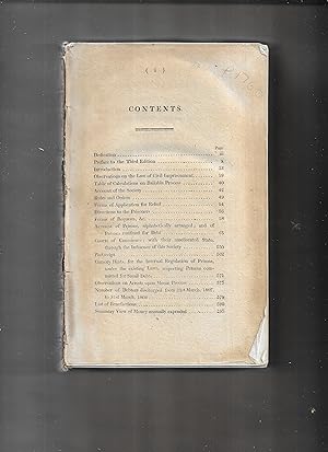 Imagen del vendedor de [An Account of The Rise, Progress, And Present State of Society for the Discharge and Relief of Persons Imprisoned for Small Debts Throughout England and Wales] a la venta por Gwyn Tudur Davies