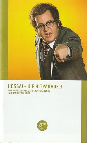 Image du vendeur pour Programmheft Urauffhrung HOSSA! - DIE HITPARADE 3 30. April 2022 Spielzeit 2021 / 22 mis en vente par Programmhefte24 Schauspiel und Musiktheater der letzten 150 Jahre