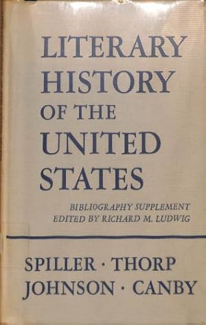 Seller image for Literary history in the United States for sale by WeBuyBooks