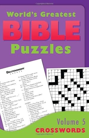 Seller image for World's Greatest Bible Puzzles Volume 5 (Crosswords) Paperback: 05 for sale by WeBuyBooks