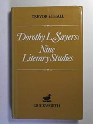 Immagine del venditore per Dorothy L.Sayers: Nine Literary Studies venduto da WeBuyBooks