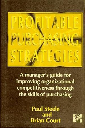 Imagen del vendedor de Profitable Purchasing Strategies a la venta por WeBuyBooks