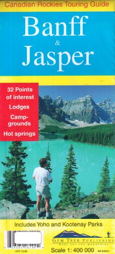 Bild des Verkufers fr Banff & Jasper Map & Guide zum Verkauf von WeBuyBooks