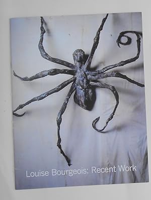 Seller image for Louise Bourgeois - Recent Work - Exhibition Guide (Serpentine Gallery, London 12 November 1998 - 30 January 1999) for sale by David Bunnett Books