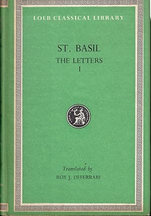 Image du vendeur pour St. Basil The Letters I. mis en vente par Kenneth Mallory Bookseller ABAA