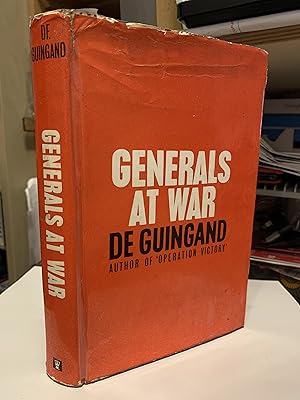 Seller image for Generals at War for sale by Cotswold Rare Books