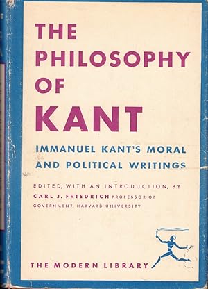 Bild des Verkufers fr The Philosophy of Kant zum Verkauf von Kenneth Mallory Bookseller ABAA