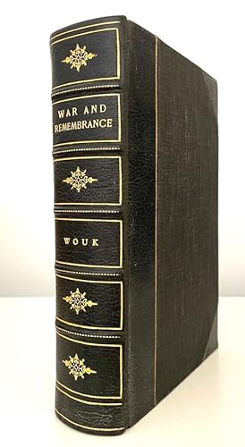 War and Remembrance [1st trade edition in a deluxe, half-leather binding. From the author's colle...