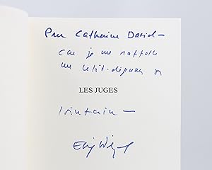 Image du vendeur pour Les juges mis en vente par Librairie Le Feu Follet