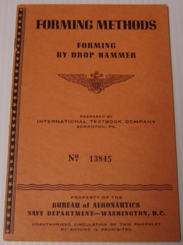Seller image for Forming Methods: Forming By Drop Hammer (#13845) for sale by Books of Paradise
