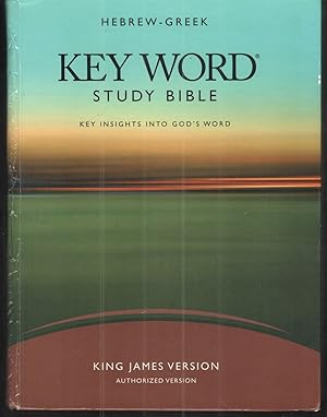 Image du vendeur pour Hebrew-Greek Key Word Study Bible - King James Version Key Insights Into God's World mis en vente par Elder's Bookstore