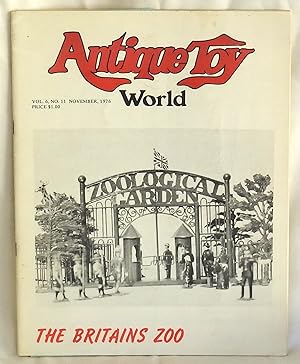 Image du vendeur pour Antique Toy World Vol. 6 No. 11 November 1976 mis en vente par Argyl Houser, Bookseller