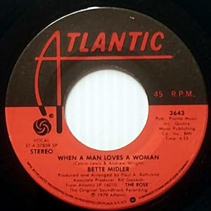 Image du vendeur pour When A Man Loves A Woman / Love Me With A Feeling [7" 45 rpm Single] mis en vente par Kayleighbug Books, IOBA