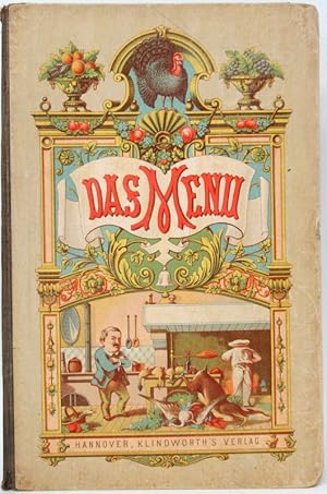 Bild des Verkufers fr Das Menu. Eine culinarische Studie. zum Verkauf von Antiquariat Richart Kulbach