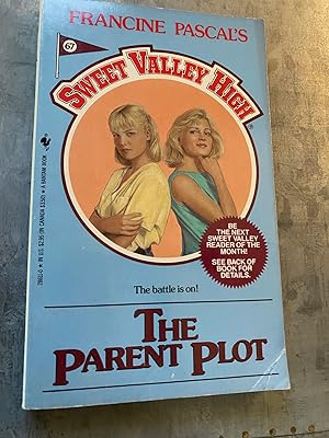 Immagine del venditore per The Parent Plot (Sweet Valley High #67) venduto da PAPPINFUSS Books