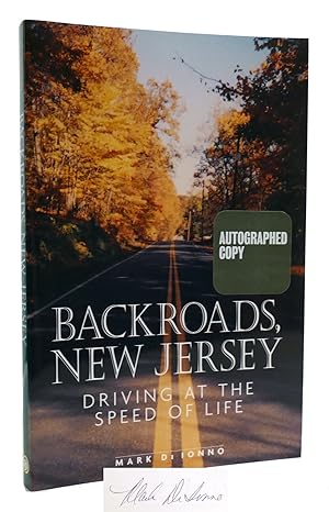 Seller image for BACKROADS, NEW JERSEY SIGNED for sale by Rare Book Cellar