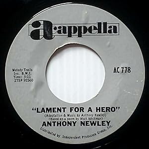 Immagine del venditore per Tribute / Lament For A Hero [7" 45 rpm Single] venduto da Kayleighbug Books, IOBA