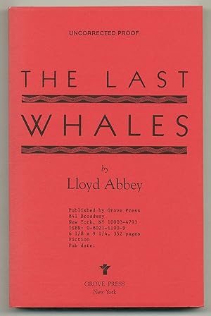 Imagen del vendedor de The Last Whales a la venta por Between the Covers-Rare Books, Inc. ABAA