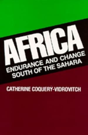 Immagine del venditore per Africa : Endurance and Change South of the Sahara venduto da GreatBookPricesUK