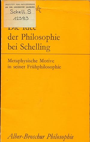 Bild des Verkufers fr Die Idee der Philosophie bei Schelling zum Verkauf von avelibro OHG