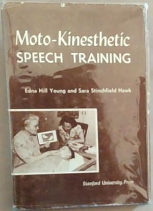 Imagen del vendedor de Moto-Kinesthetic Speech Training a la venta por Chapter 1