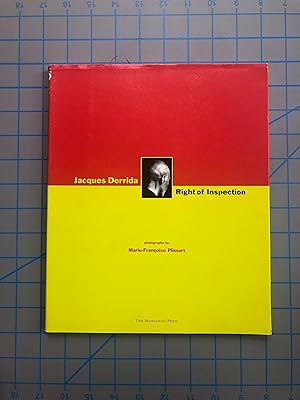 Right Inspection by Jacques Derrida - AbeBooks Right Inspection by Jacques Derrida - AbeBooks
