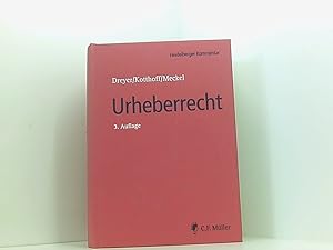 Bild des Verkufers fr Urheberrecht: Urheberrechtsgesetz, Urheberrechtswahrnehmungsgesetz, Kunsturhebergesetz (Heidelberger Kommentar) Urheberrechtsgesetz, Urheberrechtswahrnehmungsgesetz, Kunsturhebergesetz zum Verkauf von Book Broker