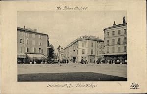 Ansichtskarte / Postkarte Montélimar Drôme, Place d'Aygu