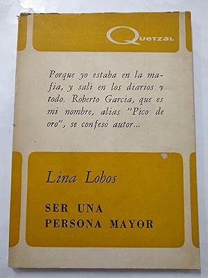 Imagen del vendedor de Ser un persona mayor a la venta por Libros nicos