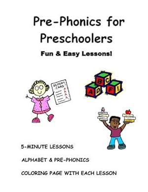 Imagen del vendedor de Pre-phonics for Preschoolers : Fun & Easy Lessons a la venta por GreatBookPricesUK