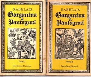 Bild des Verkufers fr Gargantua und Pantagruel. Vollstndige Ausgabe in zwei Bnden. zum Verkauf von Leonardu