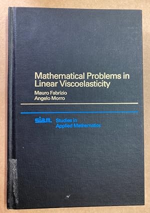 Bild des Verkufers fr Mathematical Problems in Linear Viscoelasticity. zum Verkauf von Plurabelle Books Ltd